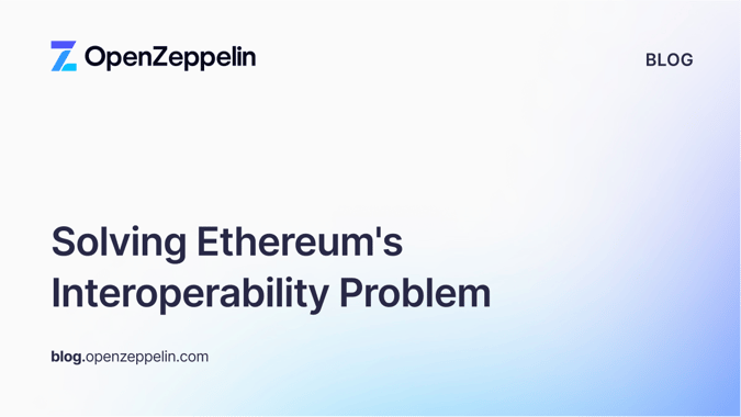 Solving Ethereum's Interoperability Problem