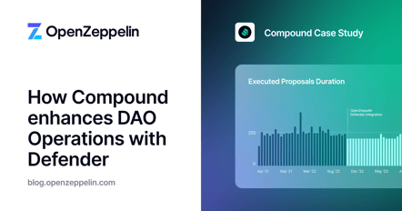 Compound Case Study: How Compound enhances DAO Operations with Defender
