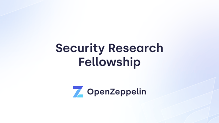 Announcing the Blockchain Security Research Fellowship