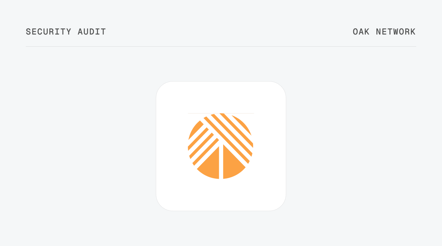Oak Network Smart Contracts Audit