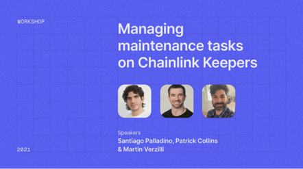 Managing Maintenance Tasks on Chainlink Keepers Using OpenZeppelin Defender