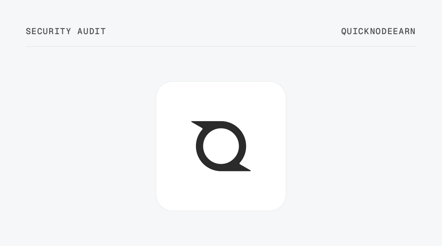 QuicknodeEarn Audit