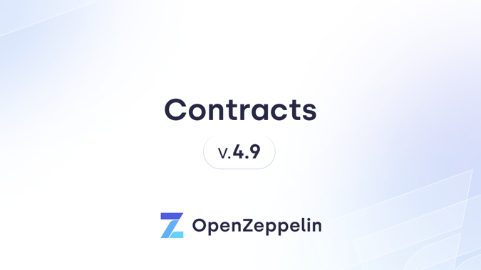 Introducing OpenZeppelin Contracts v4.9