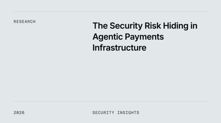 The Security Risk Hiding in Agentic Payments Infrastructure