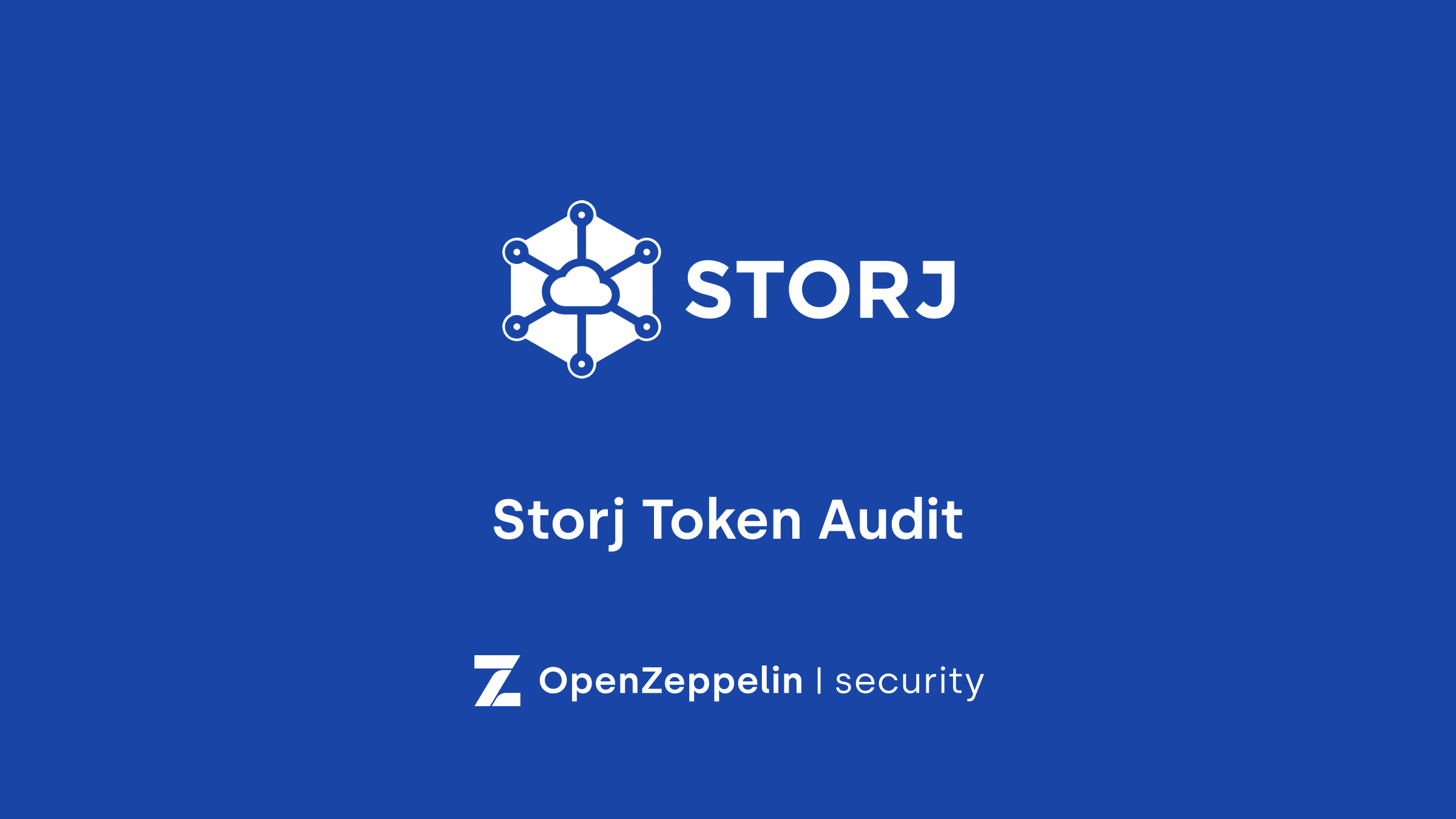 Storj Token Audit - OpenZeppelin blog
