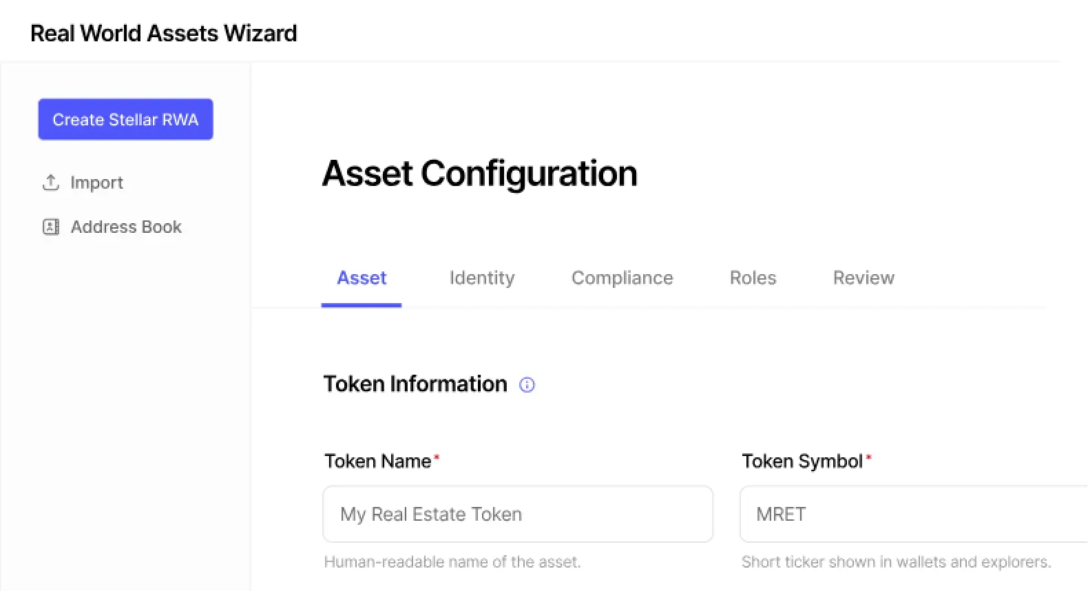 RWA Contracts Wizard